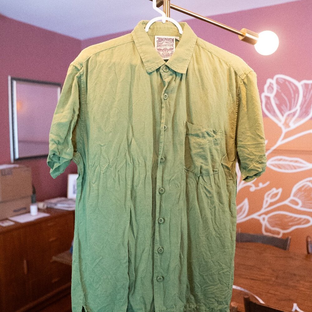 JUNGMAVEN GREEN SHIRT